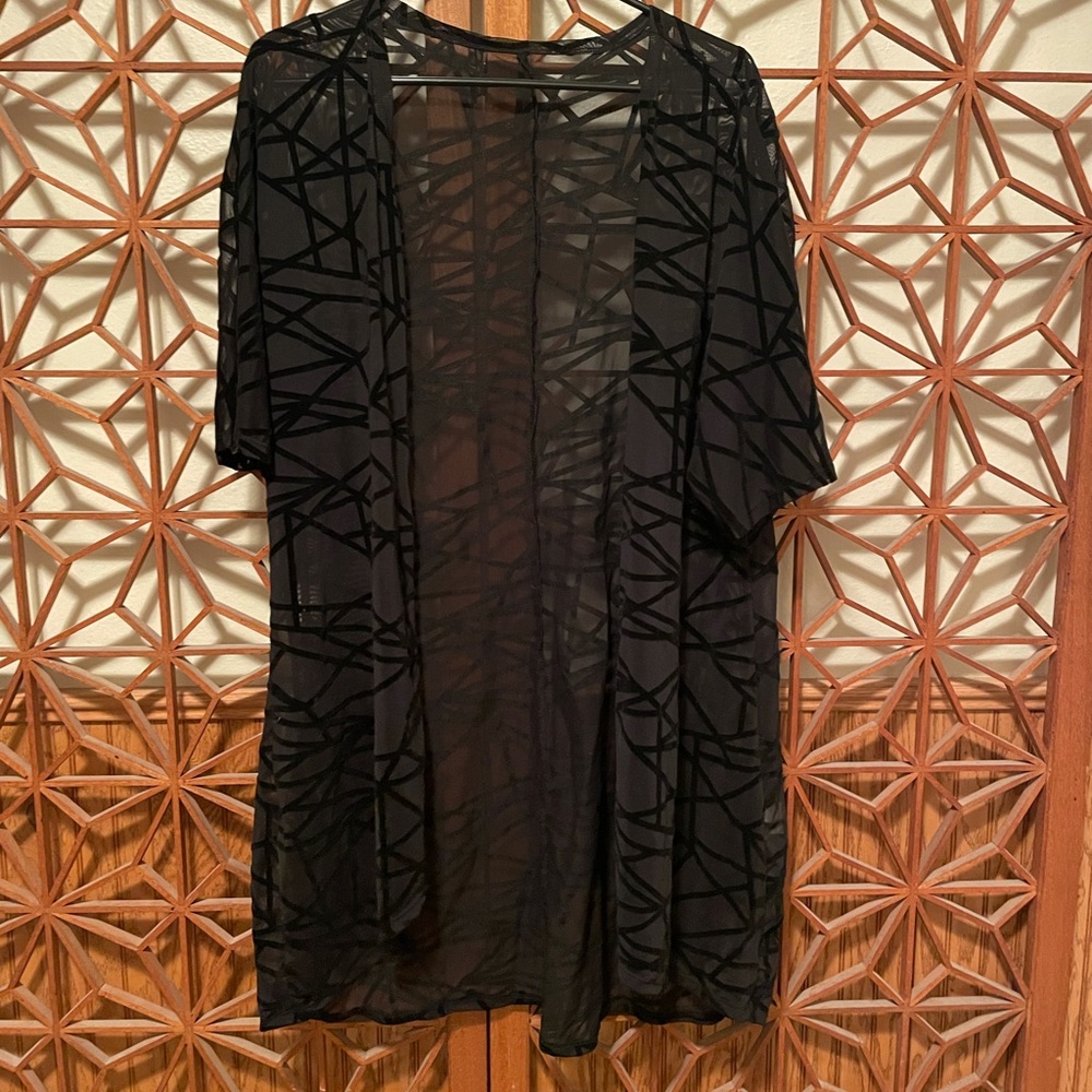 Kimono style overcoat